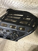 yfz footwell gytr yfz450x yfz450r heel 450x guards 450r yamaha step fizno